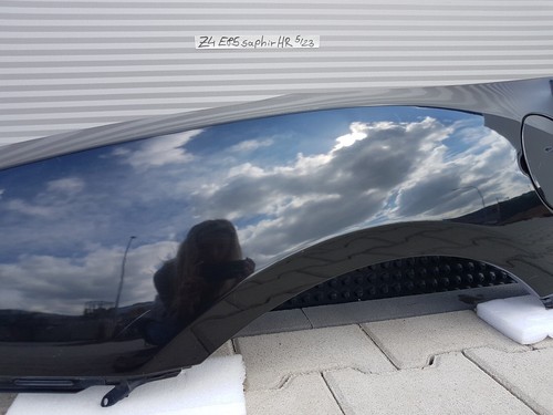 BMW Z4 E85 Seitenwand Kotflügel HINTEN RECHTS Beifahrer saphir schwarz ABHOLUNG
