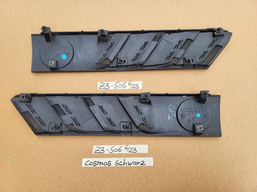 BMW Z3 Roadster Lufteinlass Ki​emen Ziergitter Motorhaube Cosmos Schwarz R+L – Bild 5