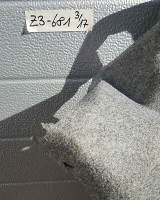 BMW Z3 Roadster Kofferraum Teppich Verkleidung Trennwand Gepäckraum 8399681