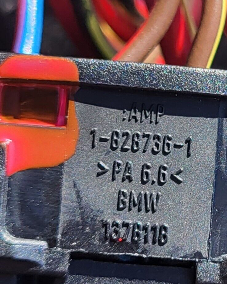 BMW Z3 Roadster Stecker für Verdeck Pumpe   1376116 Kabel Abgeschnitten