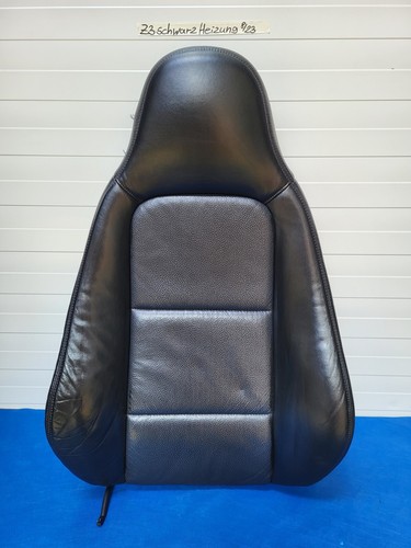 BMW Z3 Roadster Bei Fahrer Sitz Oberteil Lehne Leder schwarz Rückenlehne Heizung