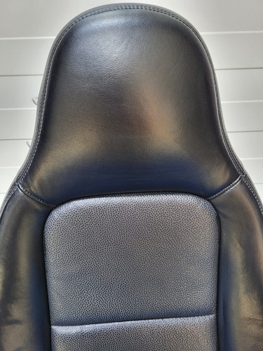 BMW Z3 Roadster Bei Fahrer Sitz Oberteil Lehne Leder schwarz Rückenlehne Heizung