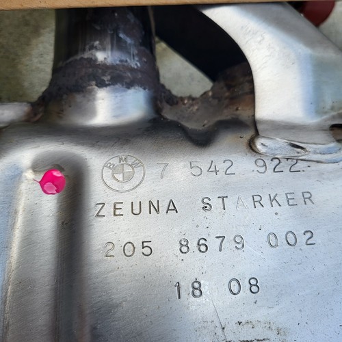 BMW Z4 E85 Auspuff Mittel +  Nachschalldämpfer  N46  Endschalldämpfer 7542922 – Bild 3