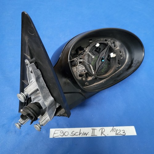 BMW 3er  E90 E91 Aussen  Seiten Spiegel schwarz 2 RECHTS ABHOLUNG  – Bild 1
