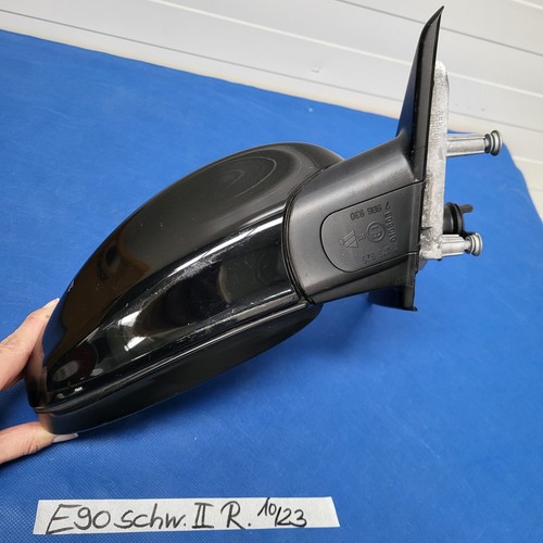 BMW 3er  E90 E91 Aussen  Seiten Spiegel schwarz 2 RECHTS ABHOLUNG  – Bild 6