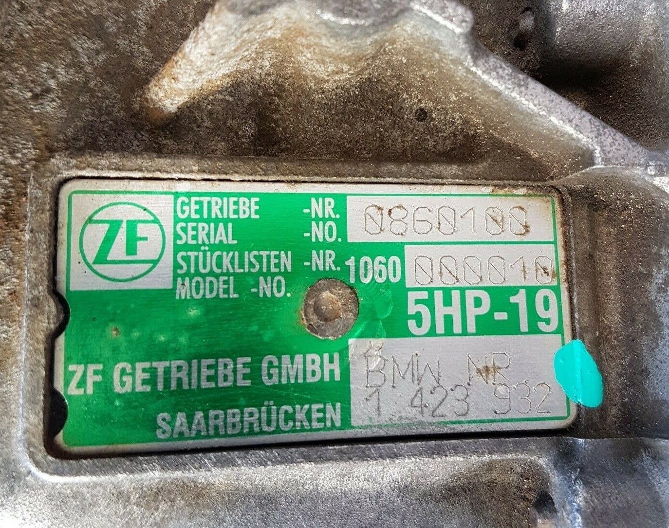 BMW Z4 E85 E46 330i E39 530i Automatik Getriebe 1423932 mit Wandler ABHOLUNG