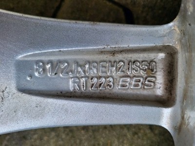 BMW Z4 E85 E86 E46 E63 BBS Alufelgen 2-teilig 8,5 J x 18 Zoll 6758195 ABHOLUNG  – Bild 9