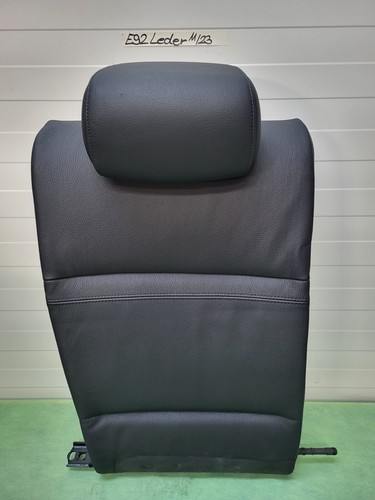 BMW E92 Coupe Rückbank Oberteil RECHTS Leder schwarz Rücksitz Lehne ABHOLUNG  – Bild 1