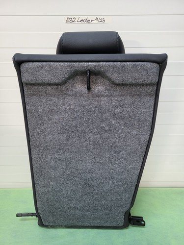 BMW E92 Coupe Rückbank Oberteil RECHTS Leder schwarz Rücksitz Lehne ABHOLUNG  – Bild 2