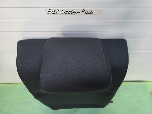 BMW E92 Coupe Rückbank Oberteil RECHTS Leder schwarz Rücksitz Lehne ABHOLUNG  – Bild 3