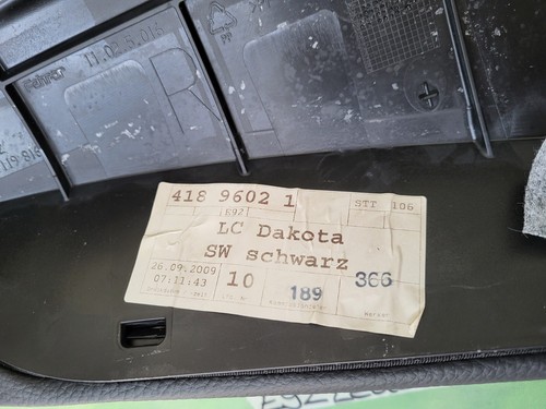 BMW E92 Coupe Rückbank Oberteil RECHTS Leder schwarz Rücksitz Lehne ABHOLUNG  – Bild 6