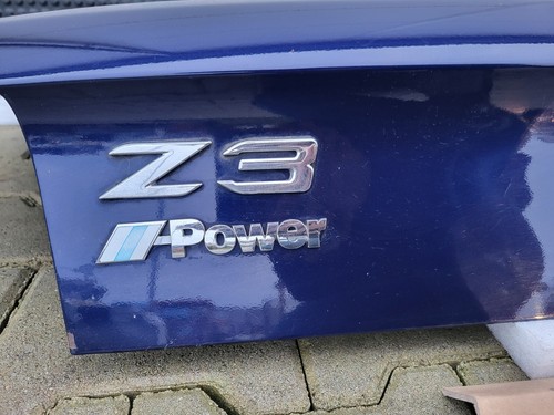 BMW Z3 Roadster Heckklappe Heckdeckel Kofferraum Deckel Montreal Blau ABHOLUNG