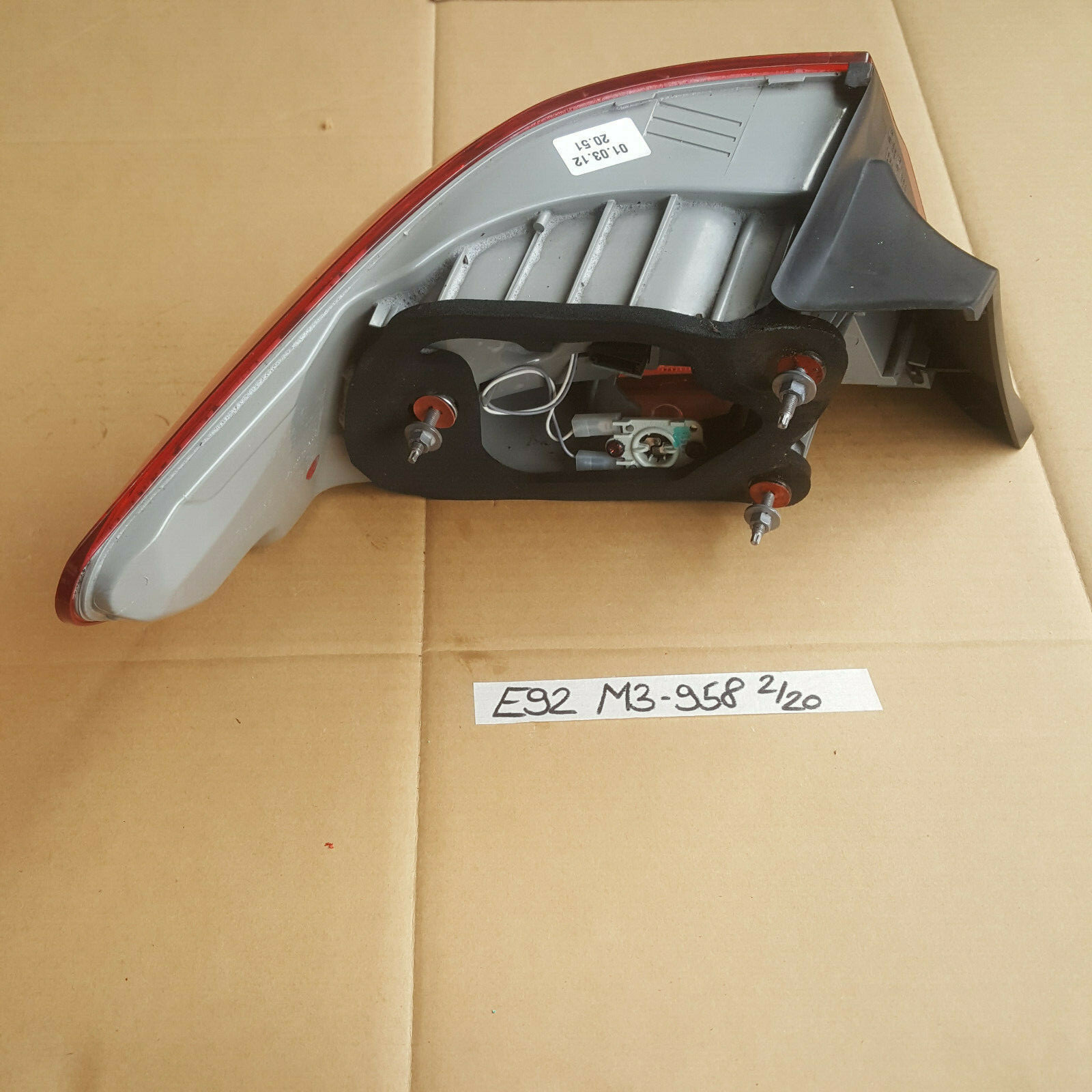 BMW E92 M3 LCI Facelift Rücklicht LED Heckleuchte Seitenwand rechts 7251958 – Bild 3