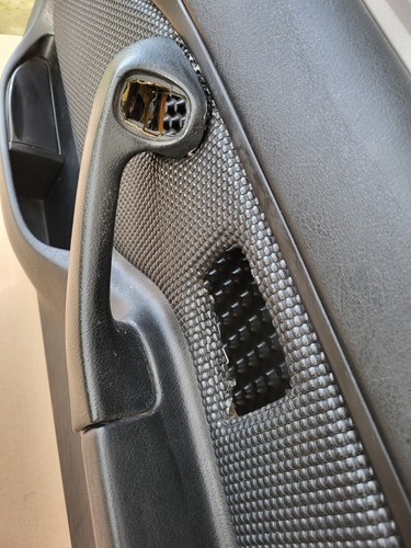 BMW Z3 Roadster  Coupe Tür Verkleidung Kunst-Leder schwarz Türtafel Griff RECHTS – Bild 7