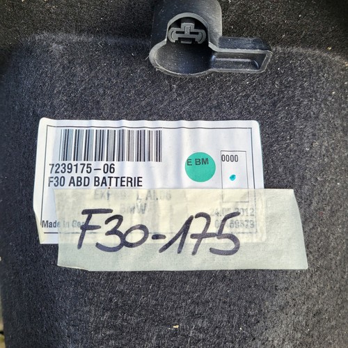 BMW F30 Kofferraum Verkleidung Gepäckraum Abdeckung Batterie Wanne 7239175   – Bild 5
