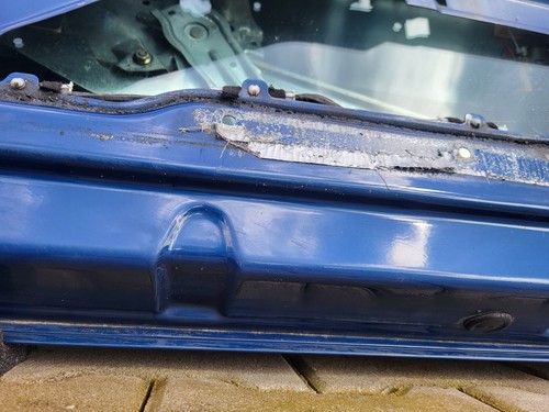 BMW Z3 Roadster Beifahrer Tür rechts Topas Blau mit Fensteheber + Griff ABHOLUNG