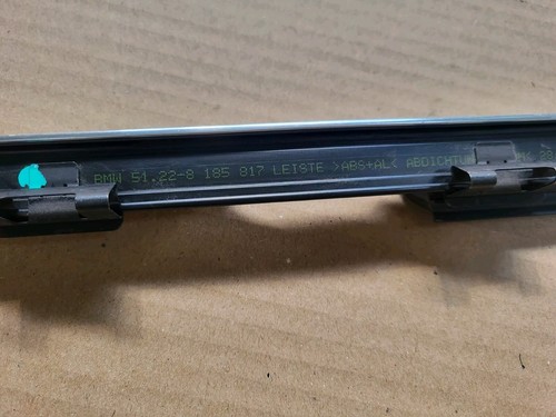 BMW E39 Zierleiste Chrom Fenster Schacht Leiste Dichtung HINTEN LINKS 8185817 – Bild 5