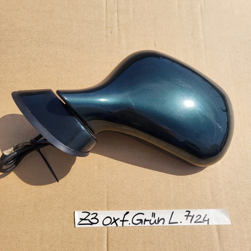 BMW Z3 Roadster + Coupe Seiten Außen Spiegel + Gehäuse Glas LINKS  Oxford Grün  – Bild 2