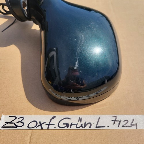 BMW Z3 Roadster + Coupe Seiten Außen Spiegel + Gehäuse Glas LINKS  Oxford Grün  – Bild 3