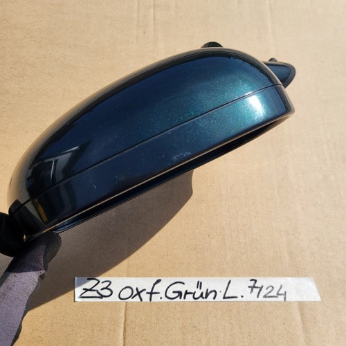 BMW Z3 Roadster + Coupe Seiten Außen Spiegel + Gehäuse Glas LINKS  Oxford Grün  – Bild 7