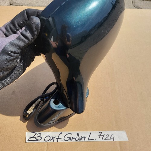 BMW Z3 Roadster + Coupe Seiten Außen Spiegel + Gehäuse Glas LINKS  Oxford Grün  – Bild 8