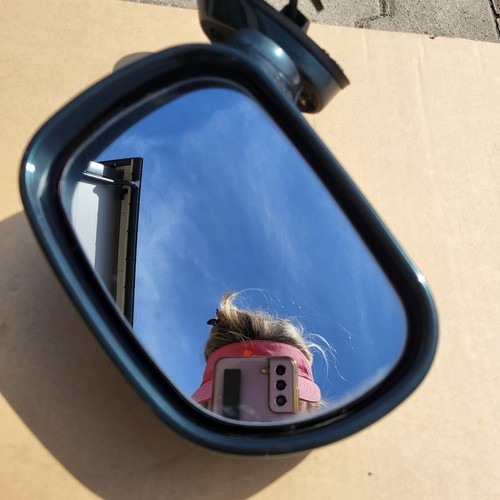 BMW Z3 Roadster + Coupe Seiten Außen Spiegel + Gehäuse Glas LINKS  Oxford Grün  – Bild 10