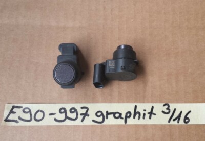 orig. BMW E90 E91 E92 PDC Park Rückfahr Sensor Ultraschall Wandler graphit A22 – Bild 1
