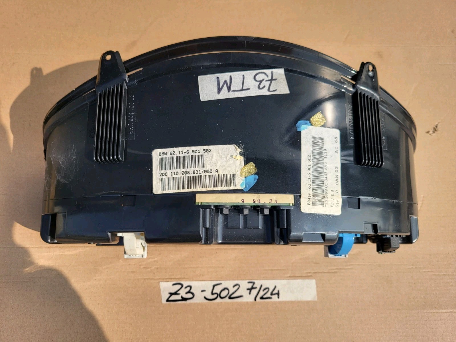 BMW Z3 Roadster Meilen Tacho Kombi  Instrument Tachometer 6901502 + Stecker – Bild 4