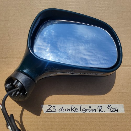BMW Z3 Roadster + Coupe Seiten Außen Spiegel + Glas + Motor RECHTS Dunkel Grün  – Bild 1