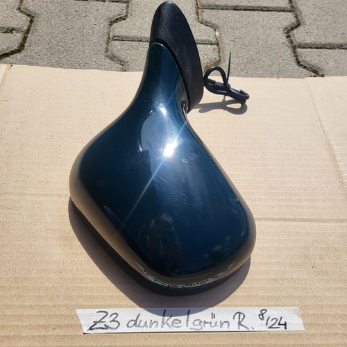 BMW Z3 Roadster + Coupe Seiten Außen Spiegel + Glas + Motor RECHTS Dunkel Grün  – Bild 3