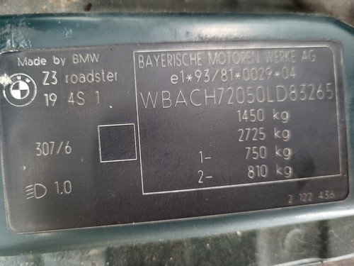 BMW Z3 Roadster + Coupe Seiten Außen Spiegel + Glas + Motor RECHTS Dunkel Grün  – Bild 10