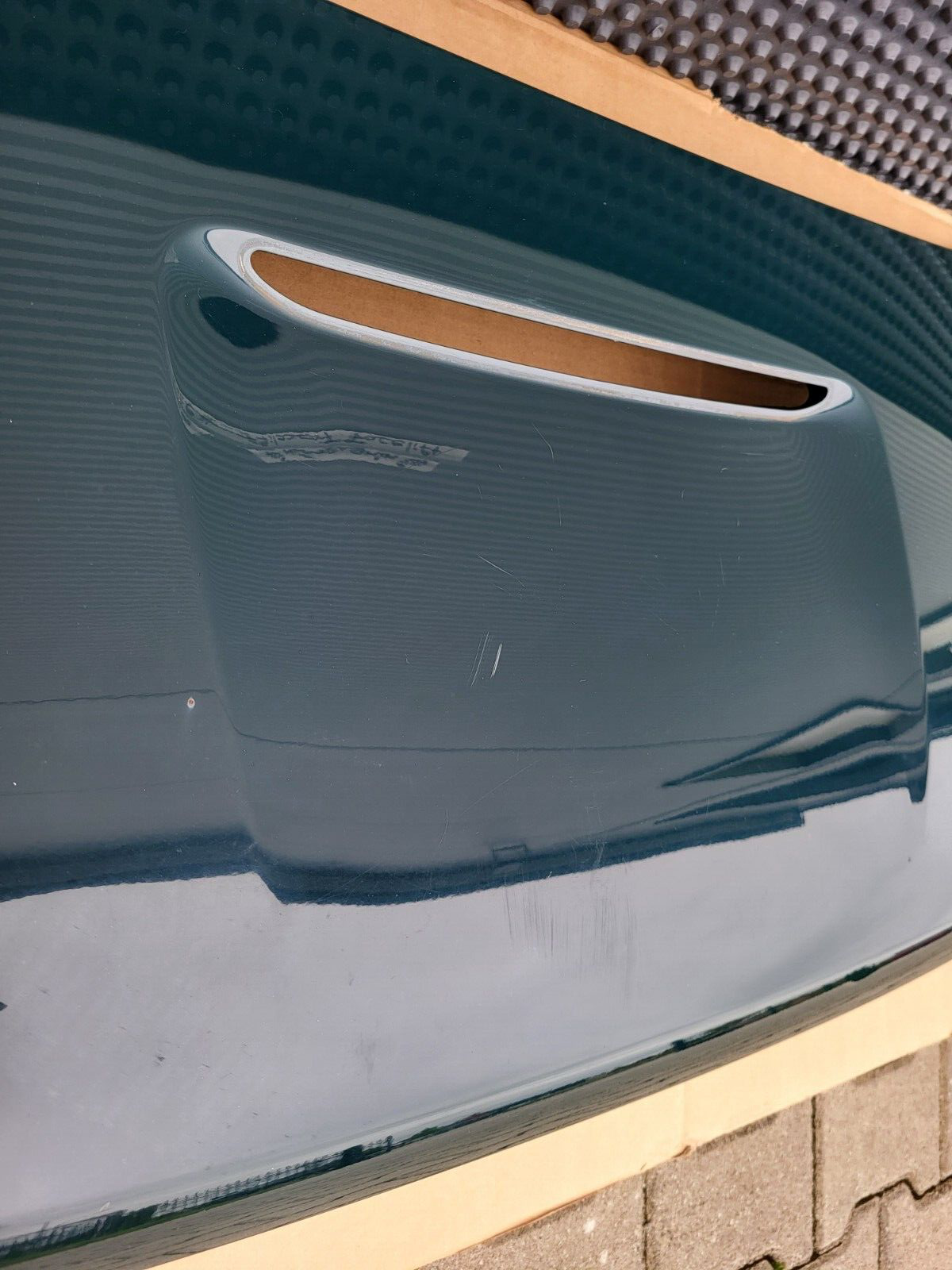 BMW Z3 Roadster Heckklappe Heckdeckel Kofferraum Deckel Grün Kratzer ABHOLUNG