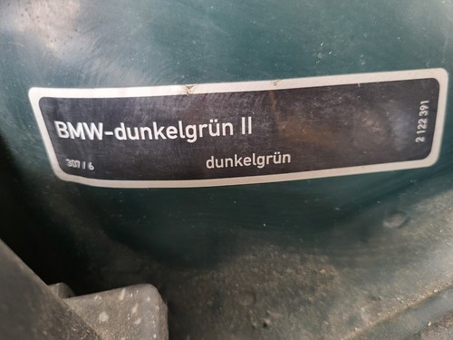 BMW Z3 Roadster Heckklappe Heckdeckel Kofferraum Deckel Grün Kratzer ABHOLUNG