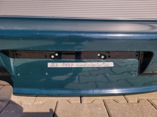 BMW Z3 Heck Stoßstange Verkleidung Stoßfänger HINTEN Heckschürze Grün ABHOLUNG 