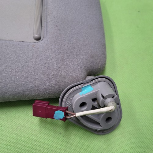 BMW X5 E53 Sonnenblende Vorne Links Fahrer Seite grau Beleuchtet – Bild 4