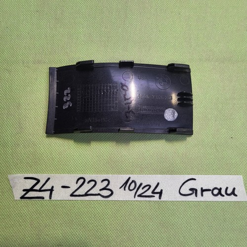 BMW Z4 E85 Mittelkonsole Abdeckung silber-grau Verkleidung  Blende 7026223 – Bild 3