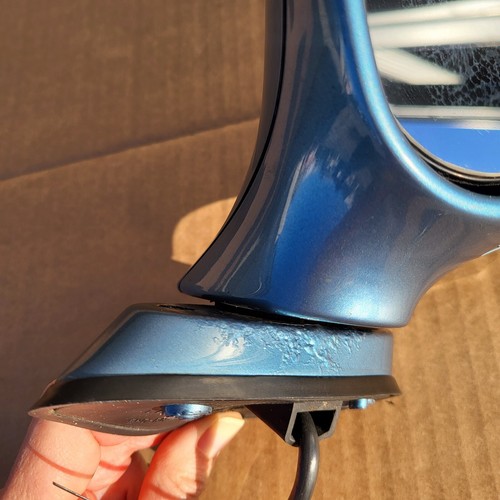 Spiegel BMW Z3 Roadster Seiten Außen Spiegel Kappe Gehäuse RECHTS  Atlanta blau  – Bild 11