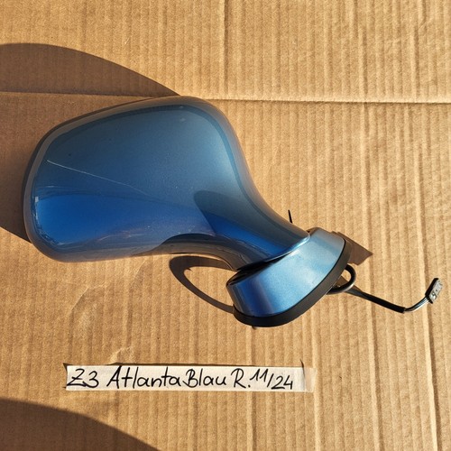 Spiegel BMW Z3 Roadster Seiten Außen Spiegel Kappe Gehäuse RECHTS  Atlanta blau  – Bild 3