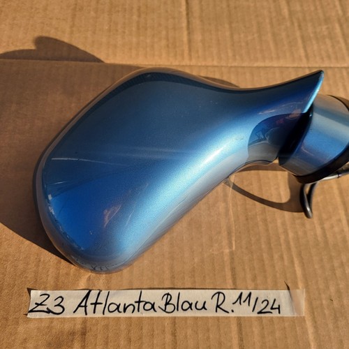 Spiegel BMW Z3 Roadster Seiten Außen Spiegel Kappe Gehäuse RECHTS  Atlanta blau  – Bild 4
