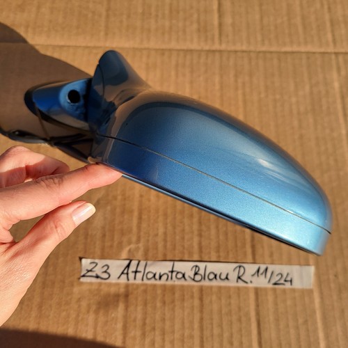 Spiegel BMW Z3 Roadster Seiten Außen Spiegel Kappe Gehäuse RECHTS  Atlanta blau  – Bild 8