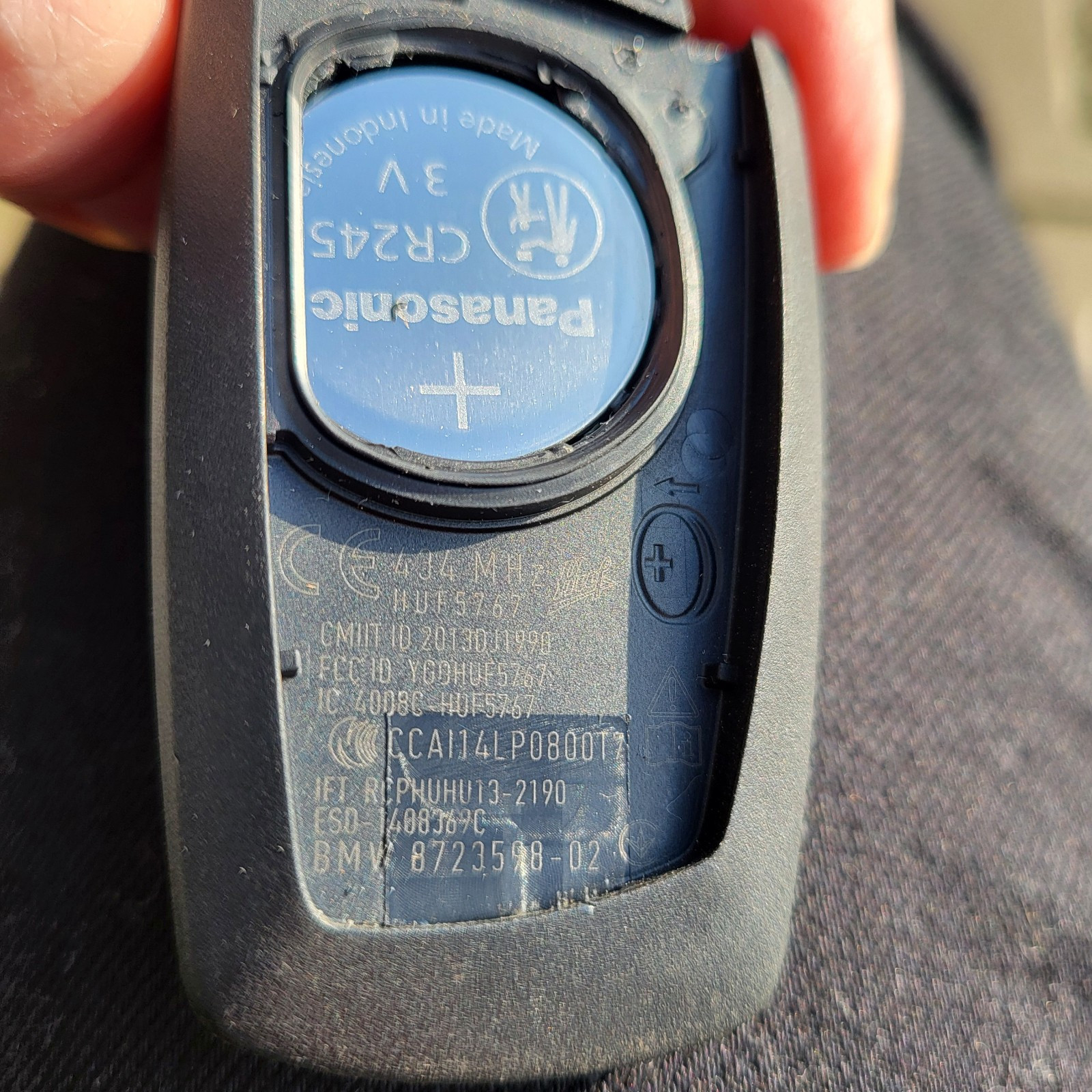 Schlüssel original BMW F30 F31 F34 Funk Schlüssel Zündschlüssel 2 Stück – Bild 4