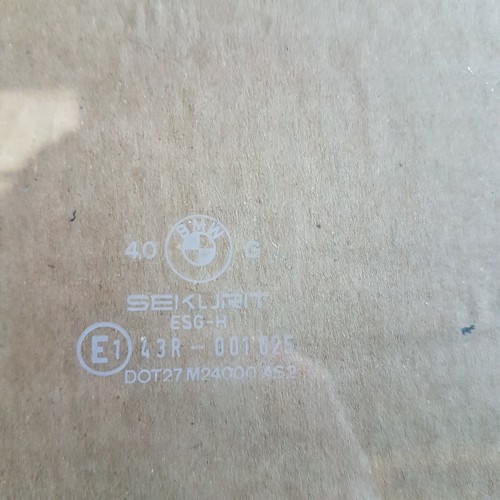 BMW E30 Touring Seiten Scheibe Fahrer Tür Fenster Glas HINTEN LINKS ABHOLUNG  – Bild 2