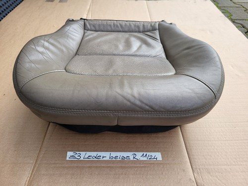 Sitzkissen BMW Z3 Beifahrer Sitz Unterteil Leder beige Bezug + Polster RECHTS – Bild 2