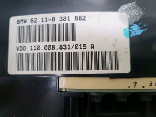 BMW Z3 Roadster Meilen Tacho Kombi Instrument Tachometer  8381882 – Bild 6