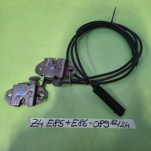 BMW Z4 E85 E86 Seilzug Motorhaube Haubenzug Frontklappe 7172089 Haubenschloss – Bild 2