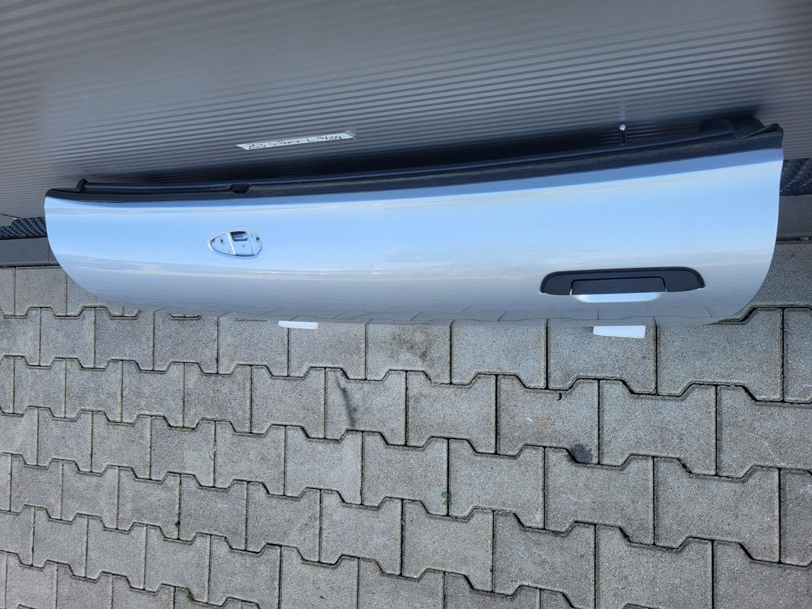 Türe BMW Z3 Roadster Coupe Fahrer Tür LINKS Titan Silber Kratzer ABHOLUNG – Bild 5