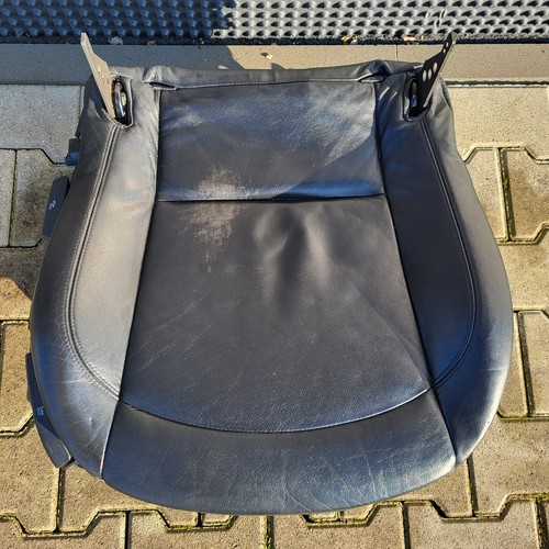 BMW Z4 E85 Beifahrer Sitz Unterteil Leder Schwarz + Gestell Schiene Manuell  – Bild 4