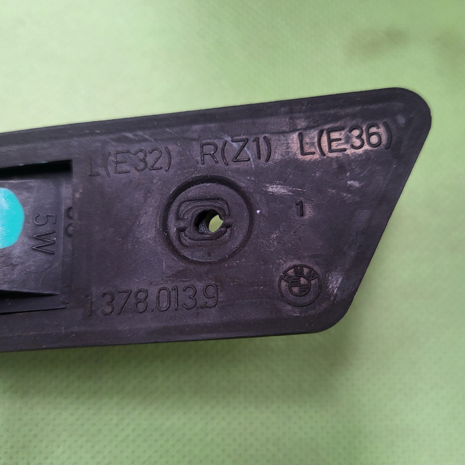 BMW E32 E36 Z1 Blinker LINKS  Blink Licht Kotflügel 1378013 Zusatzblinkleuchte – Bild 4