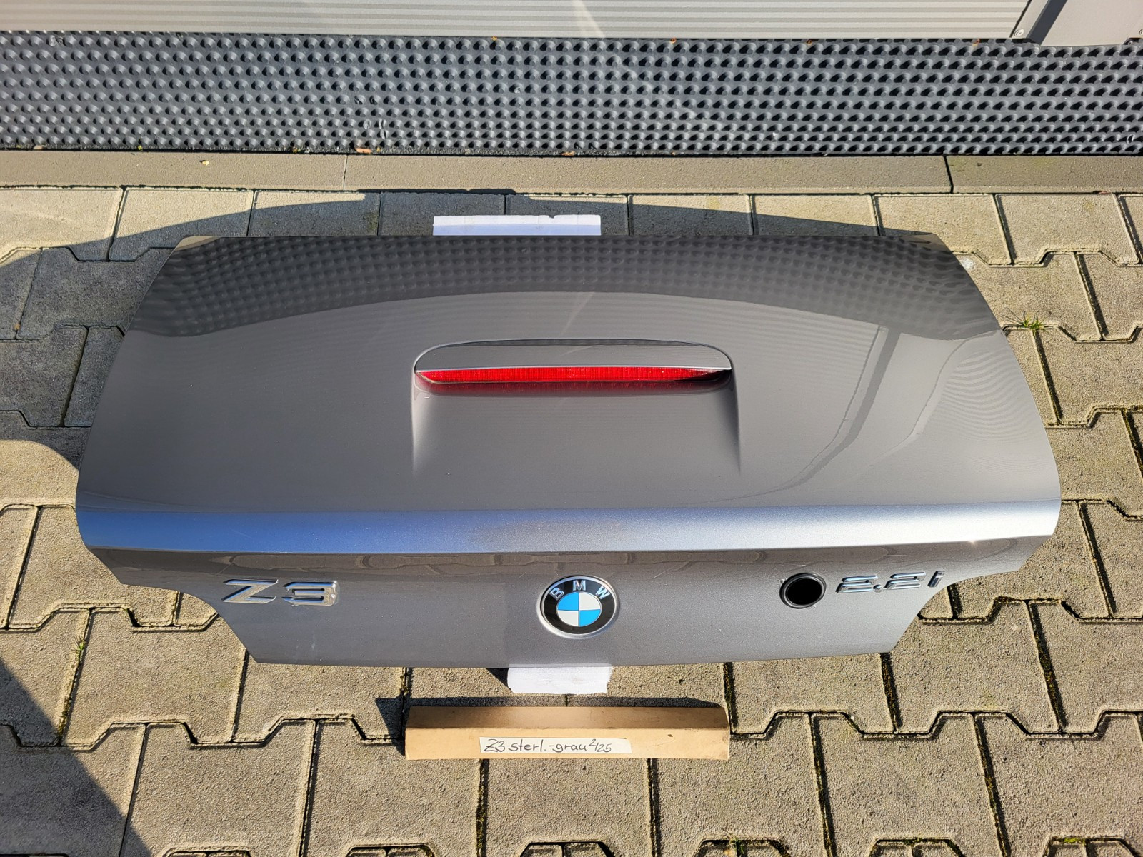 BMW Z3 Roadster Heckklappe Heckdeckel Kofferraum Deckel Sterling Grau ABHOLUNG
