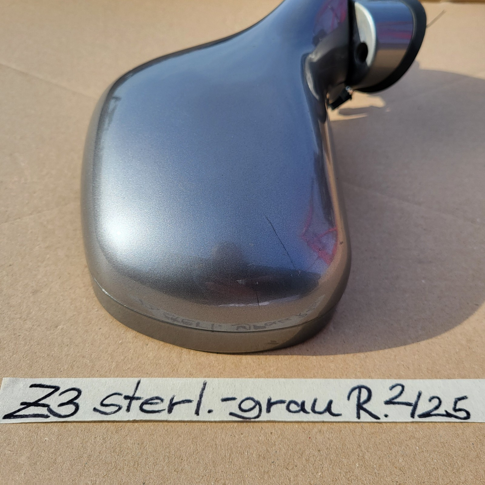 BMW Z3 Roadster Coupe Seiten Außen Spiegel RECHTS sterling Grau Metallic RHD – Bild 3